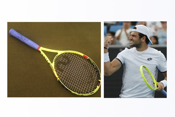 Racchetta donata da Matteo Berrettini
