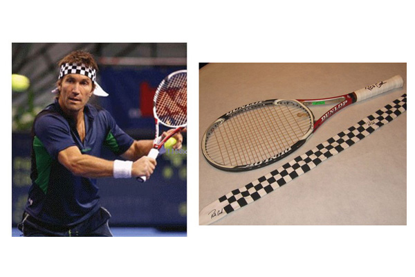 Racchetta donata da Pat Cash